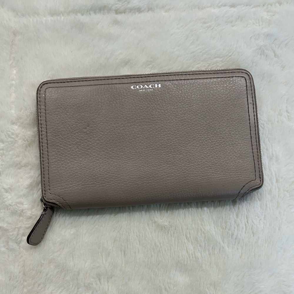 Coach leather wallet
